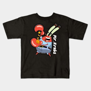 Mr Krabs in Crypto Kids T-Shirt